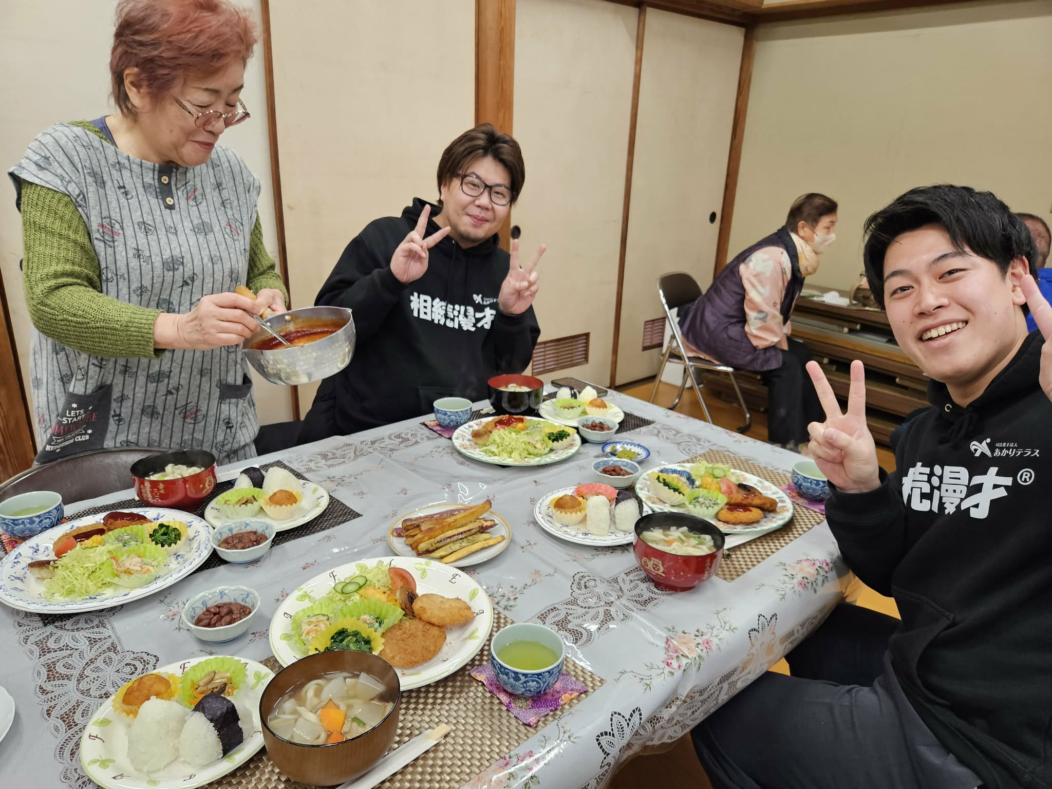 満腹！昼ごはん